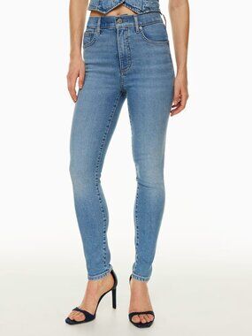 Denim Forum (24) The Lola High Rise Skinny Premium Italian Organic Cotton